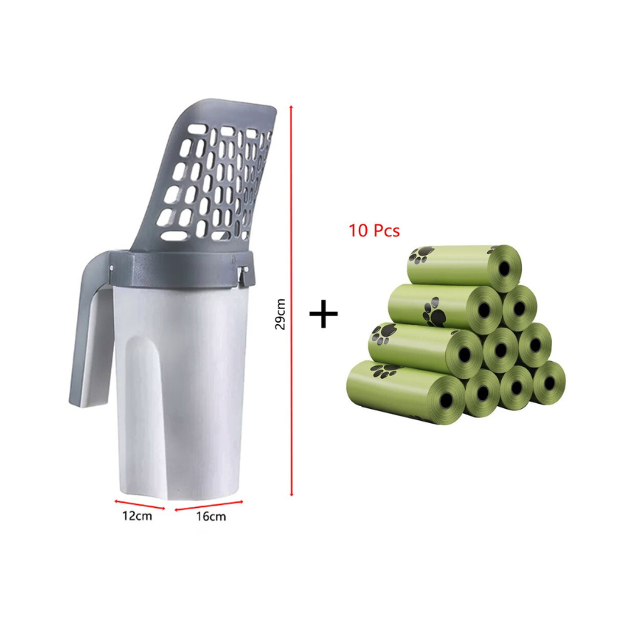 Pelle à litière avec sac intégré pour Chat