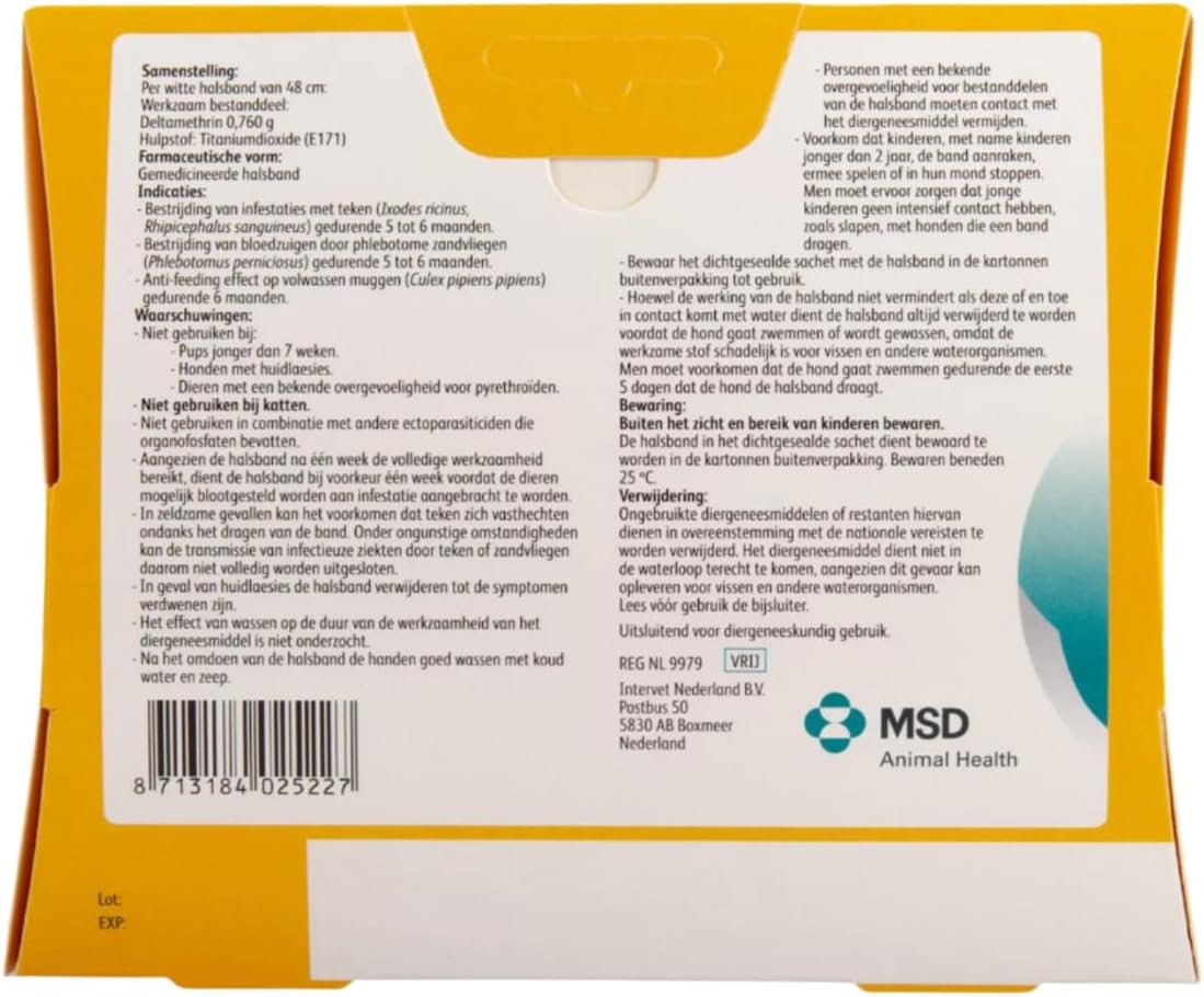 Collier Scalibor antiparasitaire pour chiens