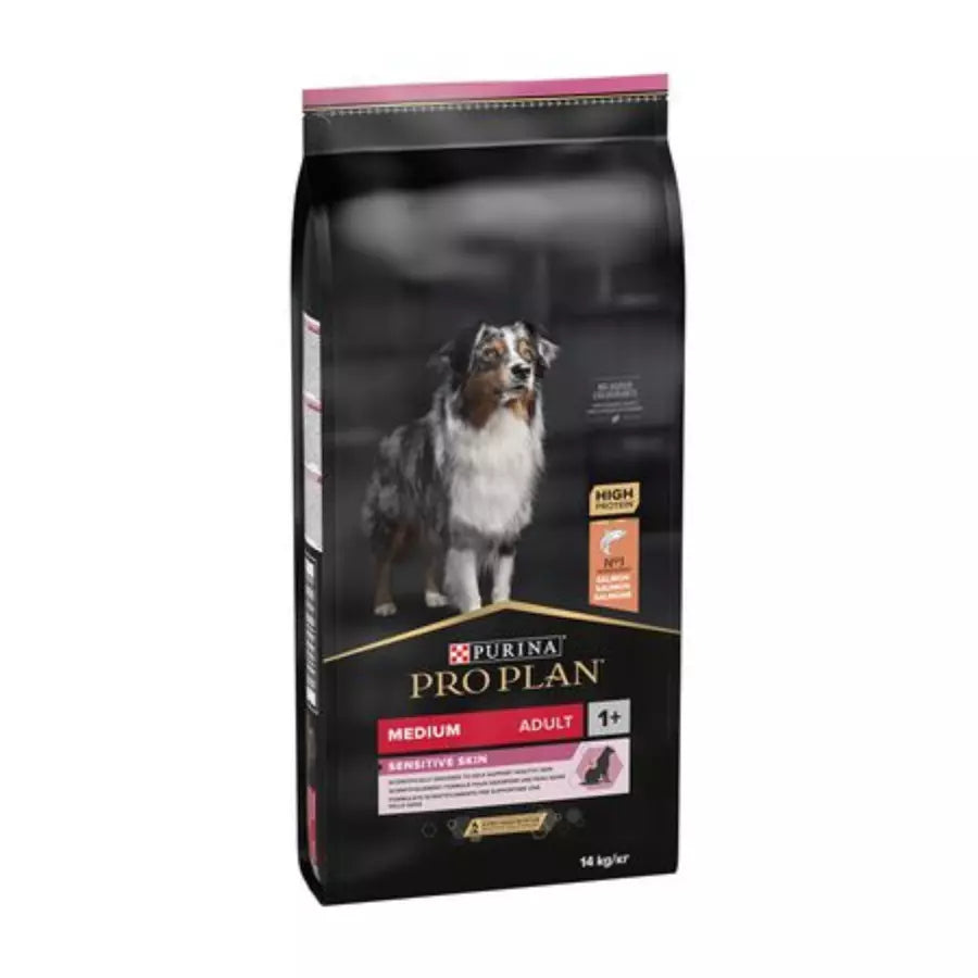 PURINA PRO PLAN Medium Adult Sensitive Skin pour chien 3kg(4 variantes)