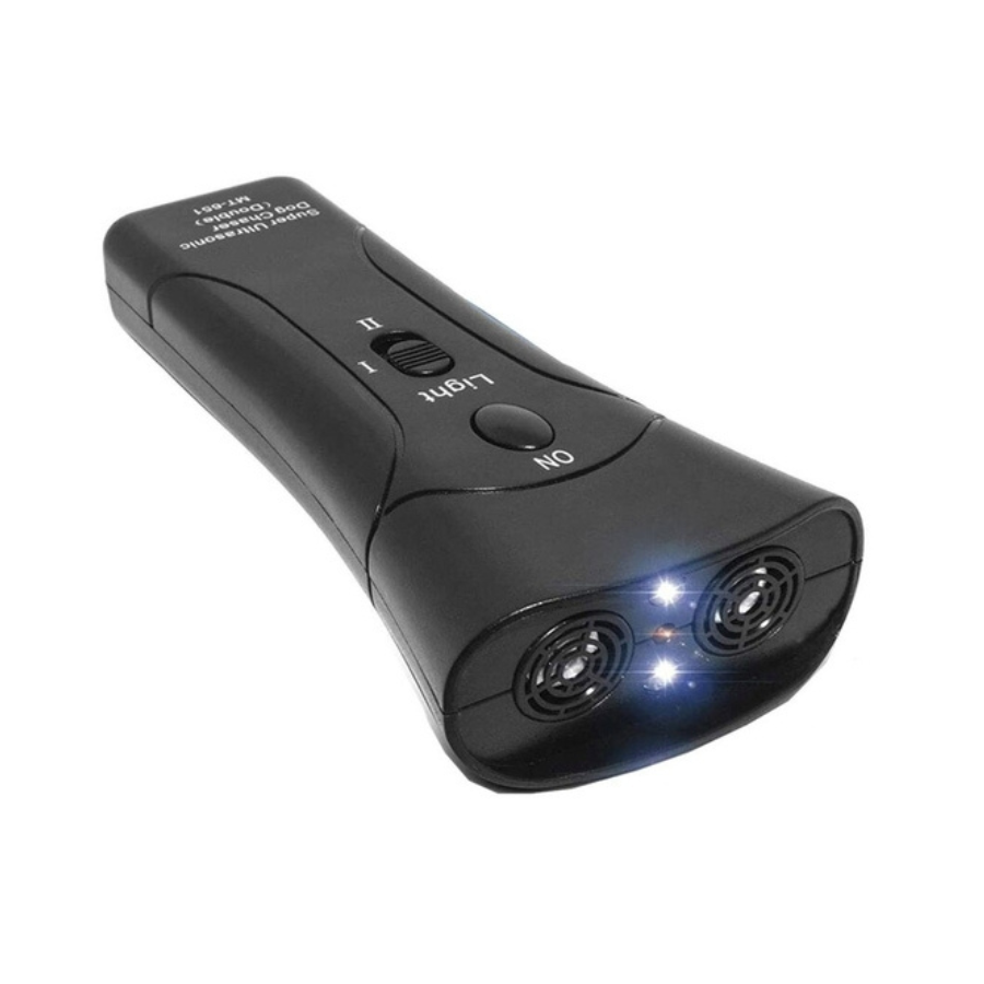 Dispositif de dressage anti-aboiement pour animaux de compagnie ultrason 4 en 1