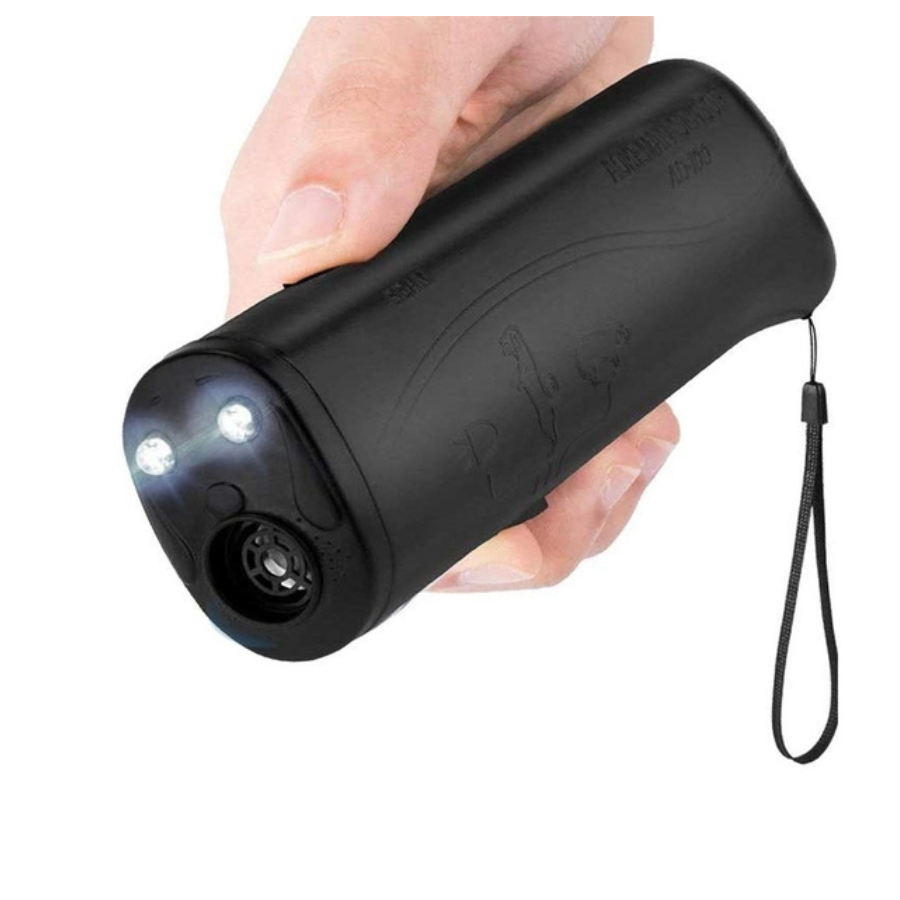 Dispositif de dressage anti-aboiement pour animaux de compagnie ultrason 4 en 1