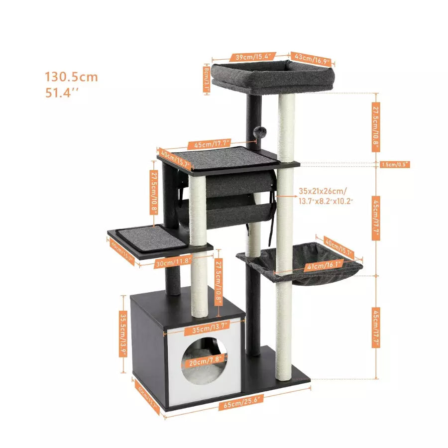 Arbre à chat de luxe