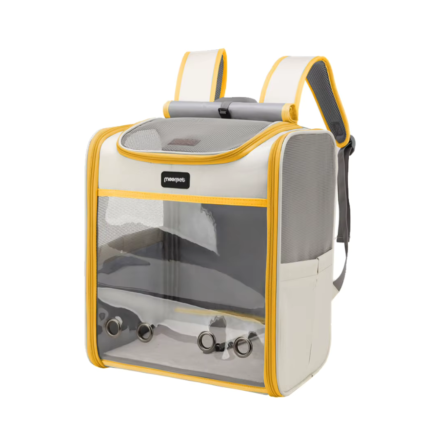 Sac à dos pour chat transparent