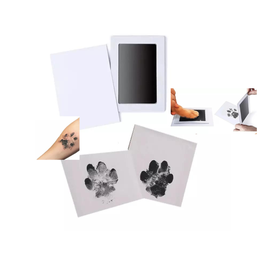 Kit d'empreinte de patte d’animaux sans encre
