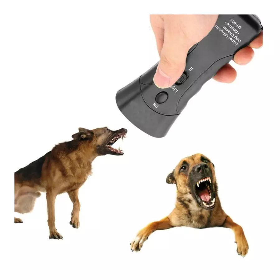 Dispositif de dressage anti-aboiement pour animaux de compagnie ultrason 4 en 1
