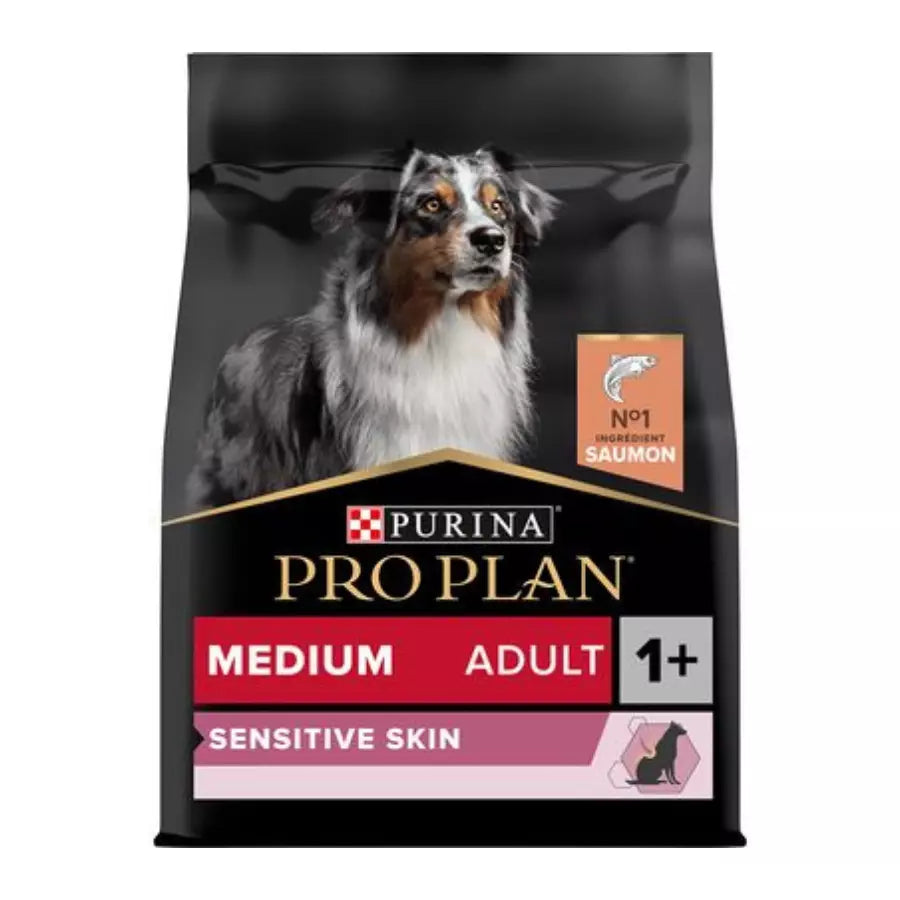 PURINA PRO PLAN Medium Adult Sensitive Skin pour chien 3kg(4 variantes)