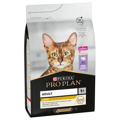 PURINA PRO PLAN Light Adult riche en dinde 3kg-(3 variantes)