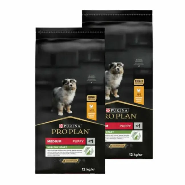 PURINA PRO PLAN Medium Puppy Healthy Start pour chien  2 x 12kg
