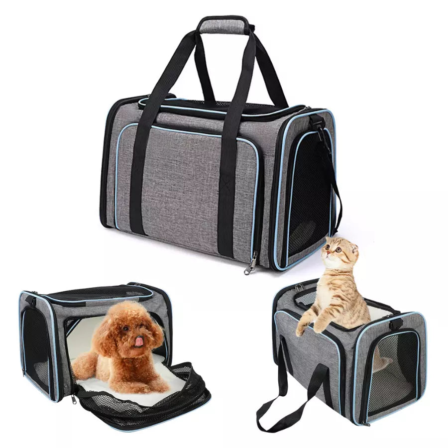 Sac de transport extensible pour animaux de compagnie