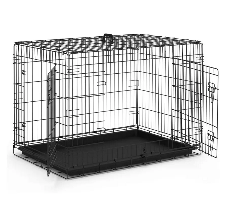 Cage pour Chien Pliable avec 2 Portes