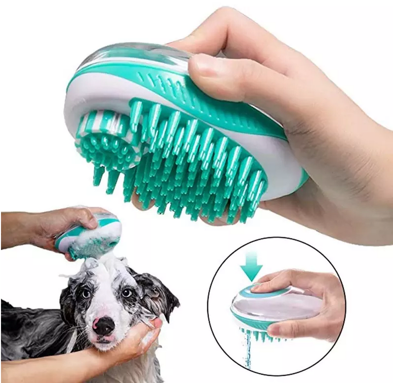 Brosse de toilettage magique pour chien 2 en 1