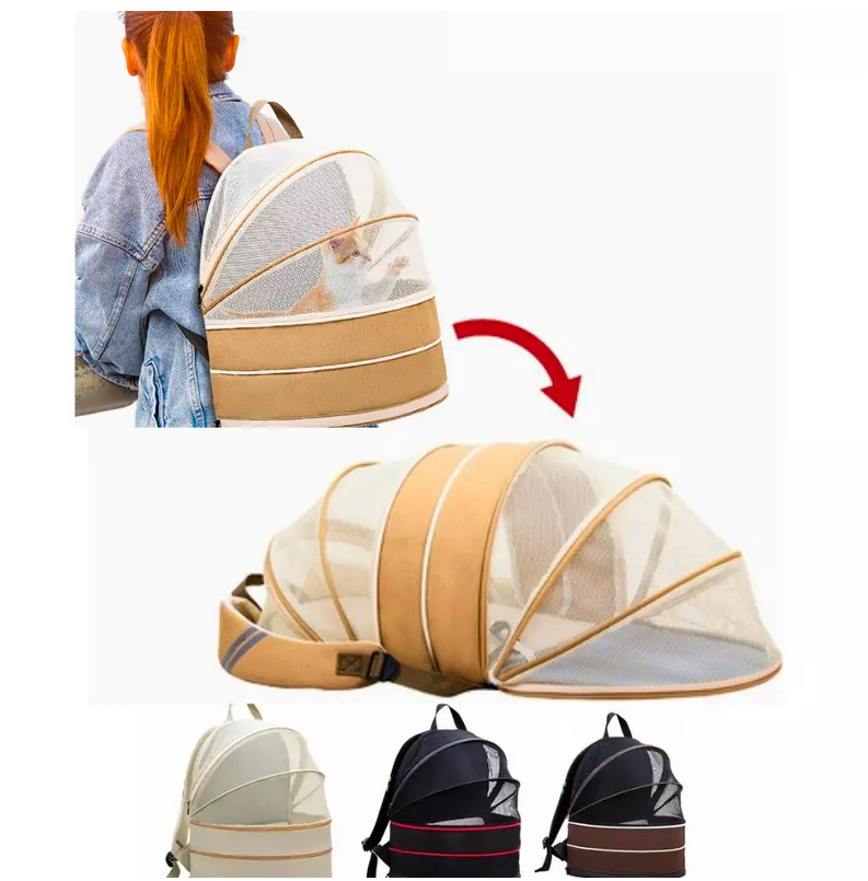 Sac à dos de transport extensible pour chat