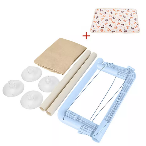 Hamac fenêtre suspendu pour animaux de compagnie