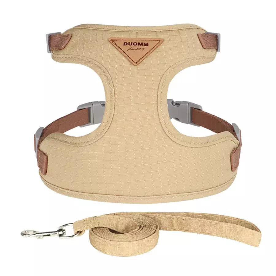 Harnais réfléchissant et respirant avec laisse pour chats