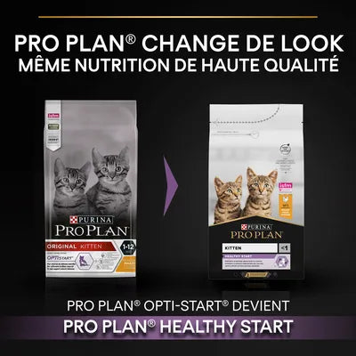4kg PURINA PRO PLAN Kitten Healthy Start riche en poulet (3 variantes)