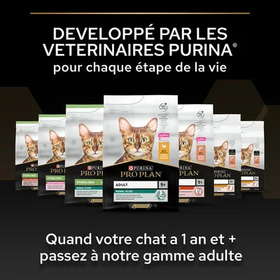 4kg PURINA PRO PLAN Kitten Healthy Start riche en poulet (3 variantes)