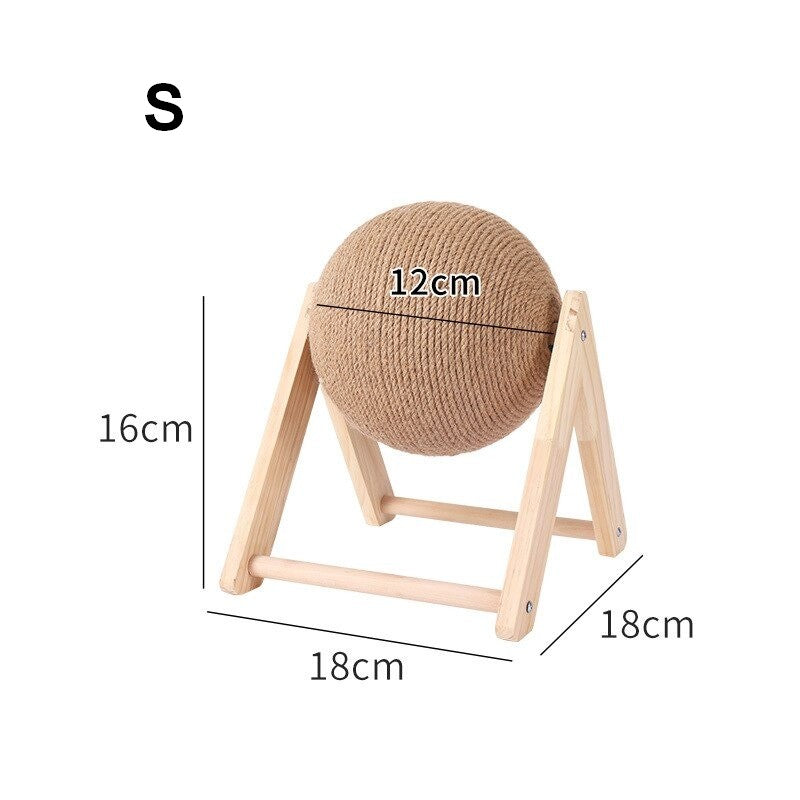 Balle à griffer en sisal