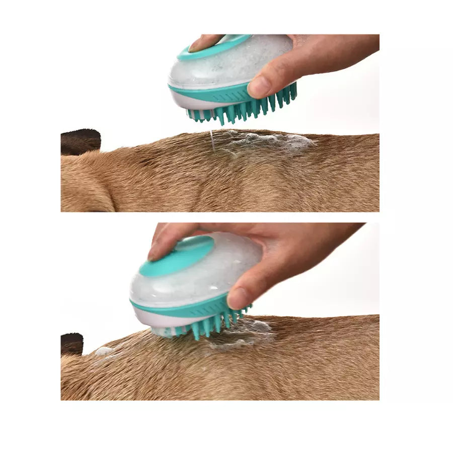 Brosse de toilettage magique pour chien 2 en 1