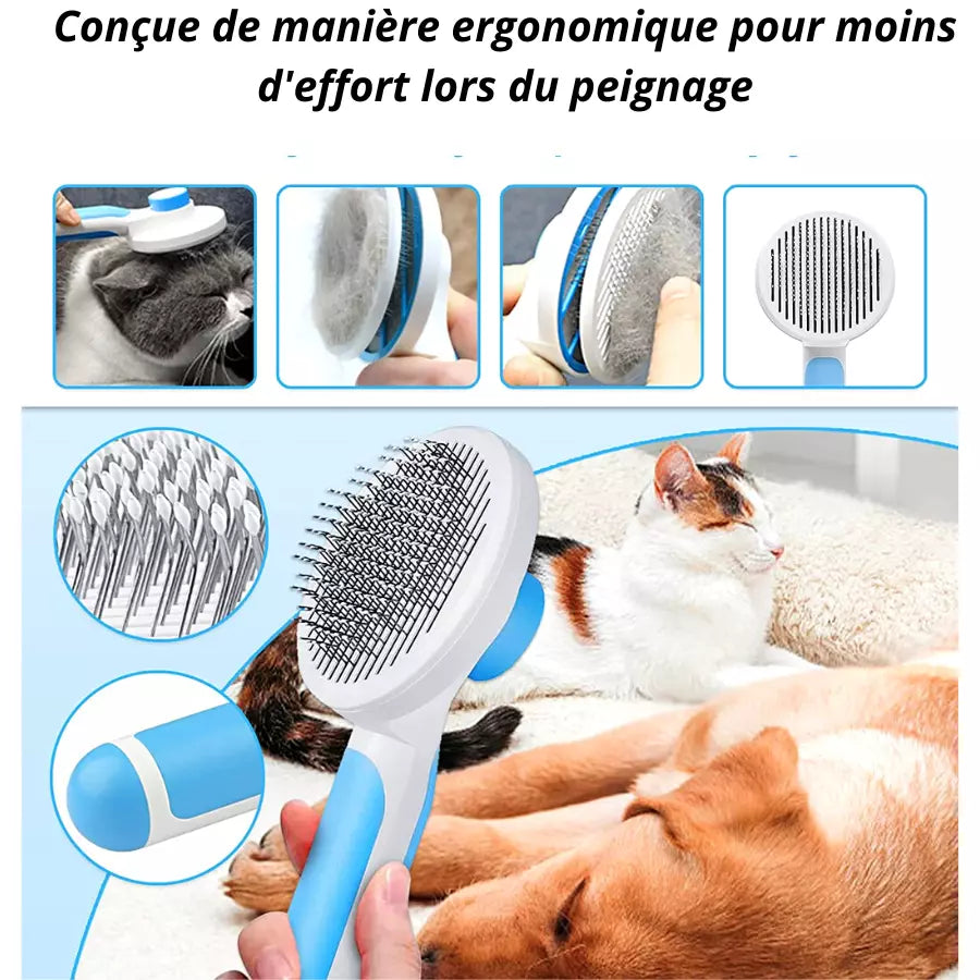 Brosse à poils pour chiens chat toilettage Automatique