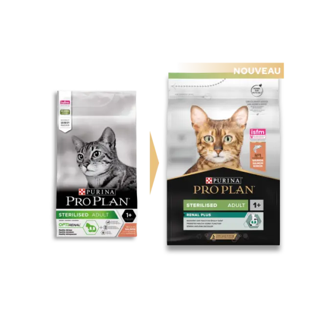 Croquettes PURINA PRO PLAN pour chat 10 kg + 2 kg offerts !
