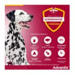 Advantix Antiparasitaire Chien Moyen(10-25 kg) 12 à 36 pipettes