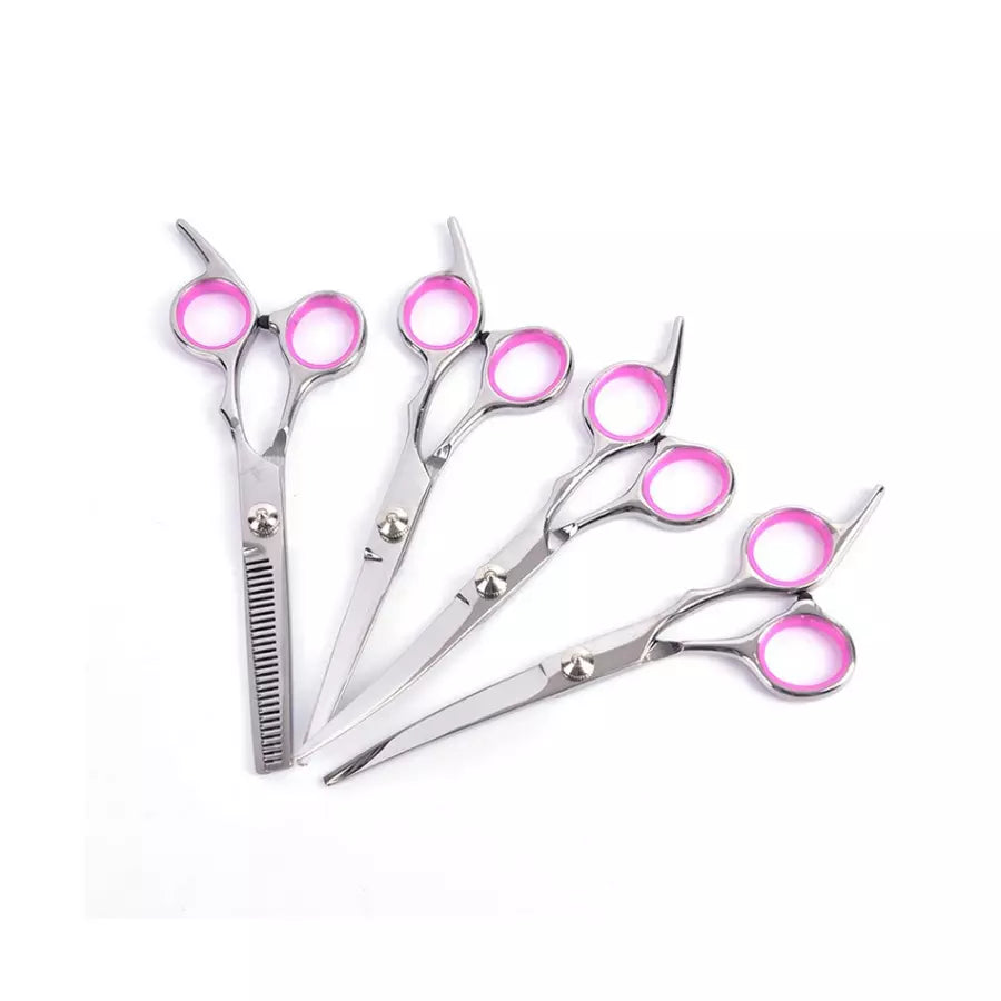 Trousse ciseaux de toilettage professionnel pour animaux