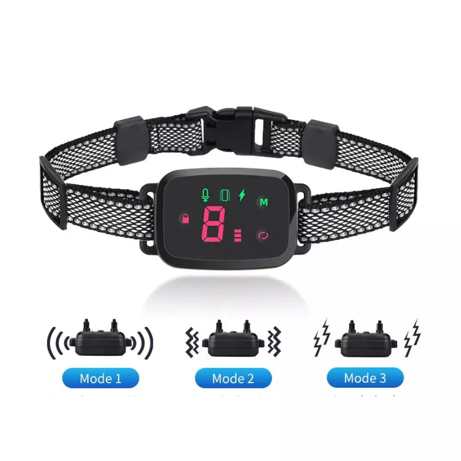 Collier dressage anti aboiement pour chien