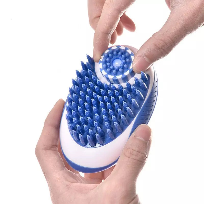 Brosse de toilettage magique pour chien 2 en 1