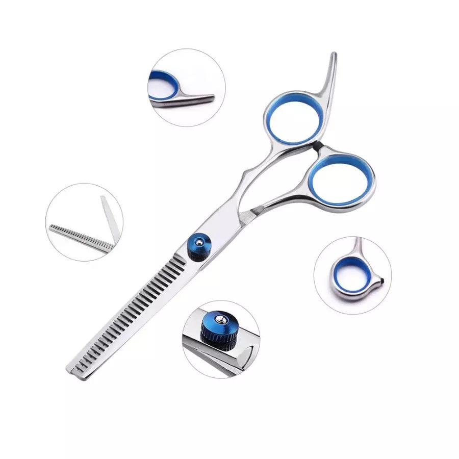 Trousse ciseaux de toilettage professionnel pour animaux