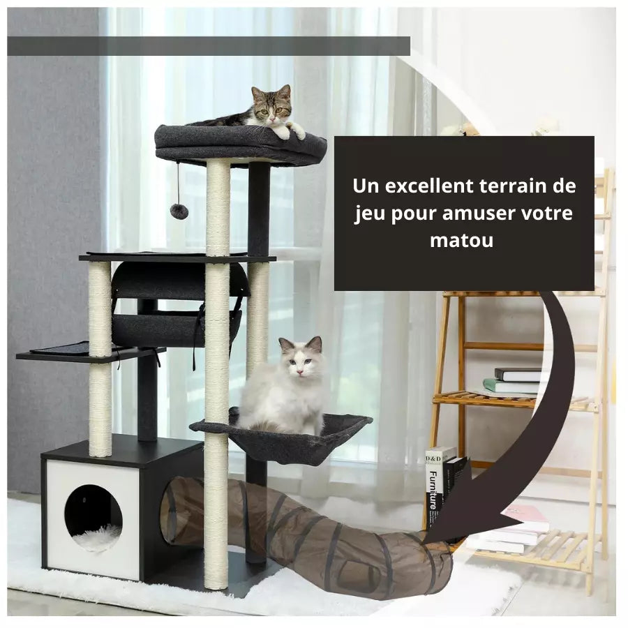 Arbre à chat de luxe